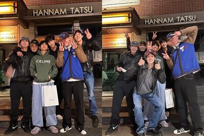 Wooga Fam is Back: V, Park Seo Joon, Park Hyung Sik, Peakboy Reunite at Choi Woo Sik's Birthday Bash