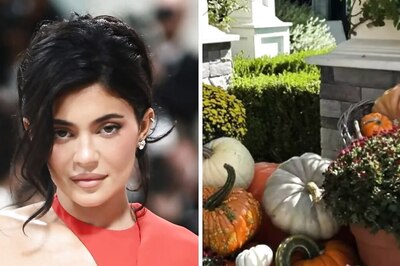 Kylie Jenner’s Spooktacular Halloween Decor —  Massive Skeleton And Pumpkin Display Steal The Show