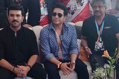 Photo of Ram Charan With Sachin Tendulkar At Formula E Race In Hyderabad Goes Viral