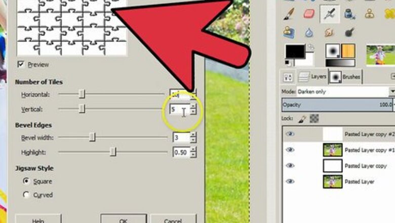 How to Turn a Photo Into a Puzzle Using GIMP