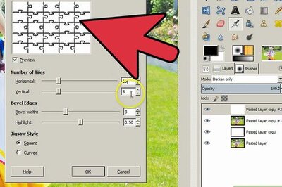 How to Turn a Photo Into a Puzzle Using GIMP