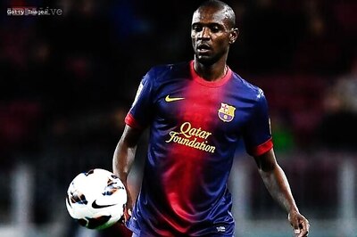 Eric Abidal angry at Barcelona, claims lack of pay