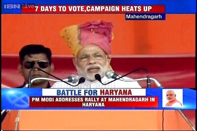 PM Modi promises to transform 'scam Haryana into skill Haryana'