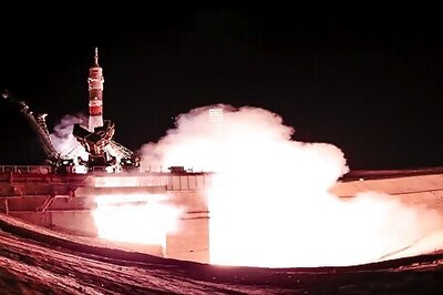 Soyuz rocket with three astronauts launches towards International Space Station