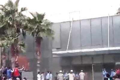 Fire Breaks Out At Logix Mall In Noida, Firefighters Douse Flames