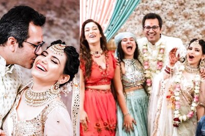 TMKOC Fame Priya Ahuja, Malav Rajda Renew Wedding Vows; Nidhi Bhanushali, Kush Shah Join Celebrations