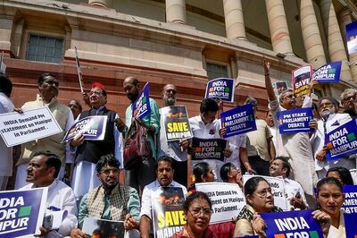 Opposition MPs Brief INDIA Bloc Parties on Manipur Situation