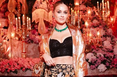 Anant Ambani And Radhika Merchant Pre-Wedding Bash: Natasha Poonawalla Is A Vision In Beautiful Earthy-Metallic Tones