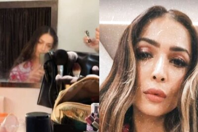Malaika Arora Shares Selfie From Her Makeup Room, Reveals When She Goes to Sleep