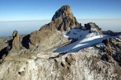 Mountains may lose their ice caps soon