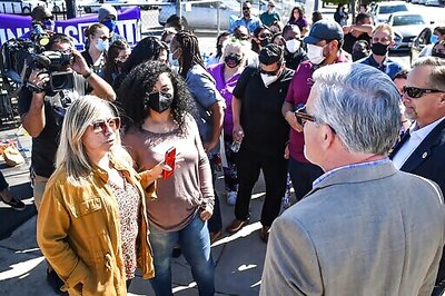 Kids In California County Care Sleeping On Floor In Building
