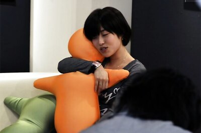 Hugvie: A human pillow mobile phone holder