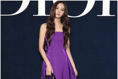 Blackpink Member Jisoo Turns Heads in Bright Purple Dress at Dior Fashion Show