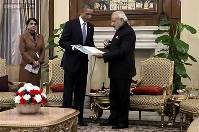 PM Modi gifts Obama copy of US telegram to Constituent Assembly