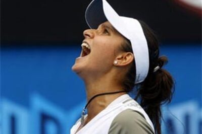 Sania knocked out of Australian Open singles
