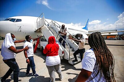 Deported Haitians Try To Rush Back Into Plane Amid Anger