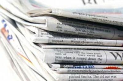 Indian newspaper circulation up by 33 pc