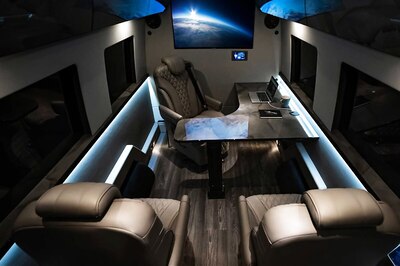 Inkas Turns Mercedes-Benz Sprinter 3500 Into an Armoured Customised Corner Office Space