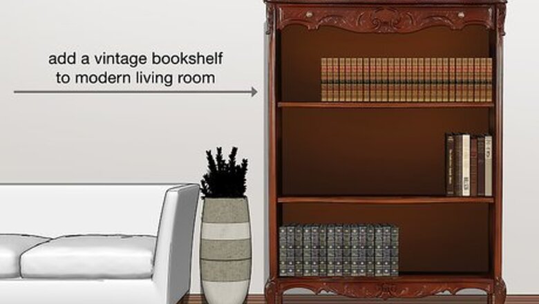 How to Mix Vintage and Modern