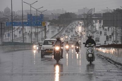 Parts of Delhi Receive Light Rains, Small Dry Patch Over Weekend: IMD