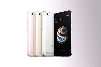 Xiaomi Redmi 5A Launched With 13MP Camera, Starting at Rs 4,999