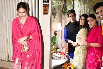 Sara Ali Khan, Kartik Aaryan Spark PATCH-UP Rumour As Actress Arrives At His Ganesh Puja; Fans React