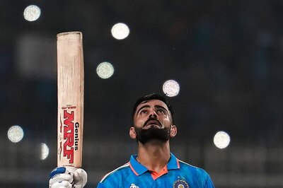 WATCH: Virat Kohli Brings up 49th ODI Ton Against South Africa in ICC ODI World Cup 2023 Encounter