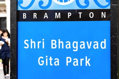 India Condemns Vandalism at Bhagavad Gita Park in Canada, Calls It 'Hate Crime', Urges Prompt Action
