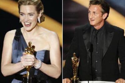 Oscars: Sean wins for Milk; Kate breaks her jinx