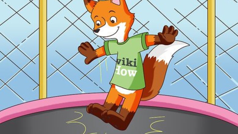 How to Do a Knee Flip on a Trampoline