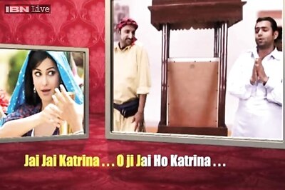 Watch: Katrina Kaif referred to as the lucky charm of Khans and Kapoors in Nitin Kakkar's 'Filmistaan'