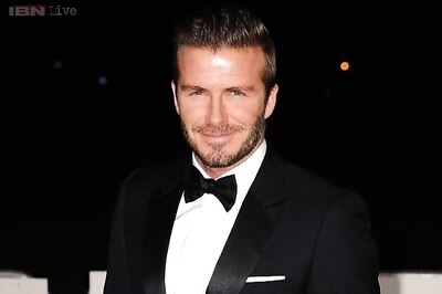 David Beckham welcomes Luis Figo's FIFA presidential bid