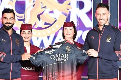 IPL 2023: Royal Challengers Bangalore Unveil New Jersey in Front of a Packed M Chinnaswamy Stadium