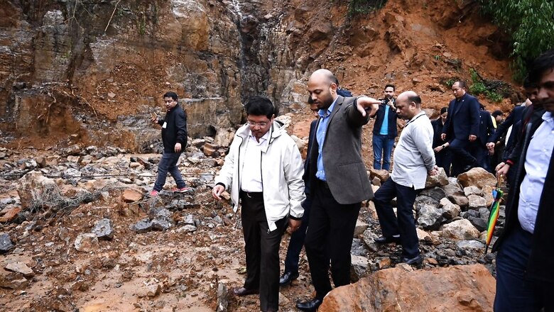 As Rain Havoc Continues in Meghalaya, CM Sangma Inspects NH-6, Says 'Hopeful of Some Restoration in 24 Hours'