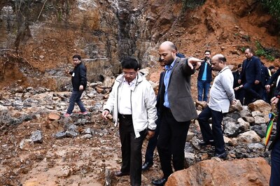 As Rain Havoc Continues in Meghalaya, CM Sangma Inspects NH-6, Says 'Hopeful of Some Restoration in 24 Hours'