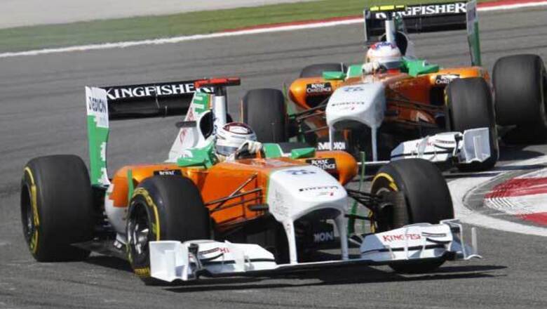 Good show by Force India on day one of Young Driver Test