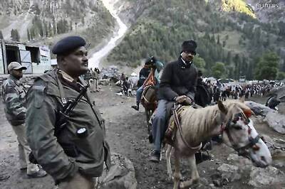 Jammu: Amarnath yatra begins amid tight security