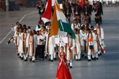 Sania, Sunitha had no time to change into saree: Kalmadi