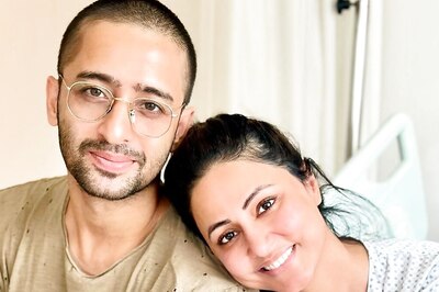 Shaheer Sheikh Visits Hina Khan In Hospital Amid Cancer Diagnosis: 'You Are Fiery, Fearless'