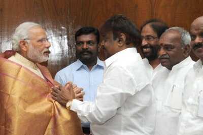 PM Modi Pays Tribute To Vijayakanth From Trichy, Says 'He Was Captain in Both Cinema & Politics'
