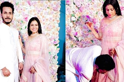 Watch: Ashvini Mahangade's Boyfriend Nilesh Adjusting Her Lehenga Is Too Sweet To Miss