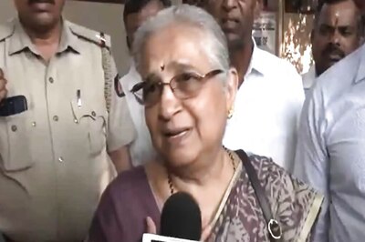 'Narayana Murthy Was In Hospital, Got Him Discharged’: Sudha Murty Accompanies Husband For Voting In Bengaluru