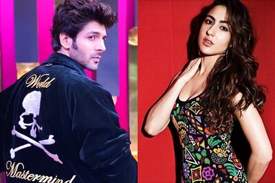 Pictures of Kartik Aaryan and Sara Ali Khan From a Movie Set are Breaking the Internet