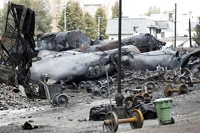 Quebec train engineer apply few brakes to avert disaster, claims Railroad