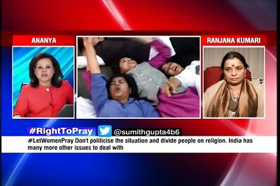 Devendra Fadnavis meets women activists over Shani temple row