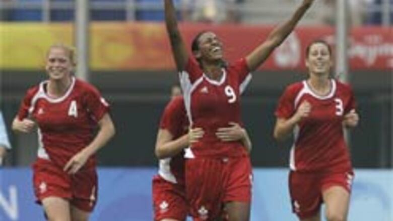 Women's football kicks off Beijing Olympics