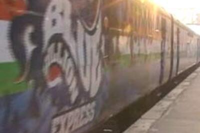 SRK gets onboard Blue Billion Express