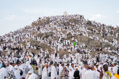 Muslim Pilgrims Converge At Mount Arafat For Daylong Worship As Hajj Reaches Its Peak