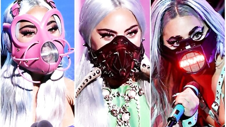 Lady Gaga Flaunts Her 'Out of the World' Masks at MTV VMAs, See Pics