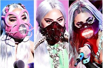 Lady Gaga Flaunts Her 'Out of the World' Masks at MTV VMAs, See Pics